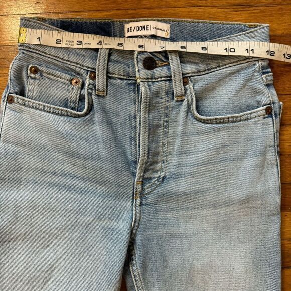 Revolve RE/DONE Stove Pipe high-rise straight jeans - Picture 9 of 9